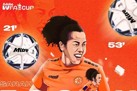 المصرية سارة عصام تفوز بجائزة لاعبة الجولة بكأس الاتحاد الإنجليزي